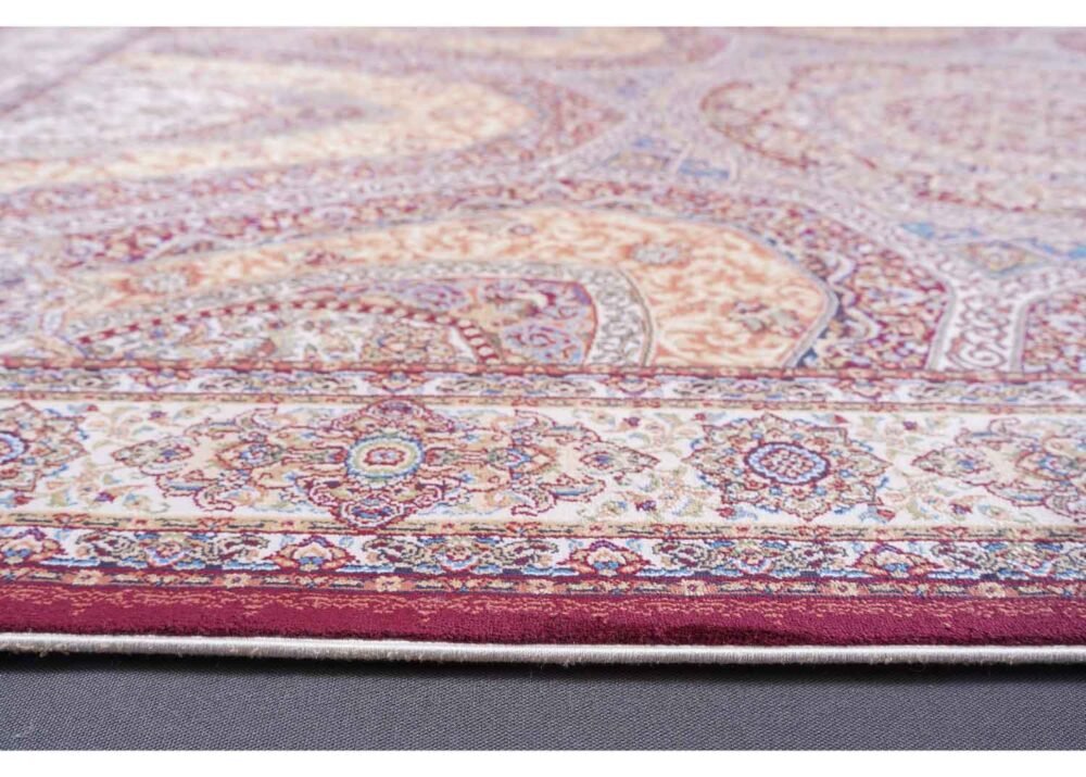 Oriental Silk Rug 5.9x3.9 ft Medallion Bamboo - Rugs 1