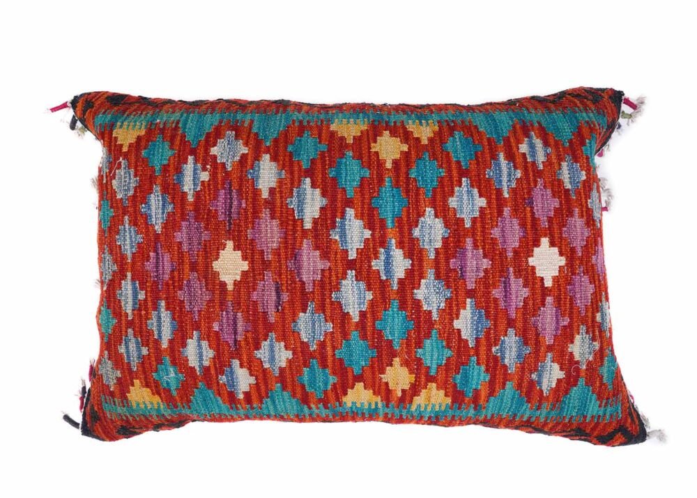 Pack of 4 Authentic Kilim Cushions and Pillows - Handwoven