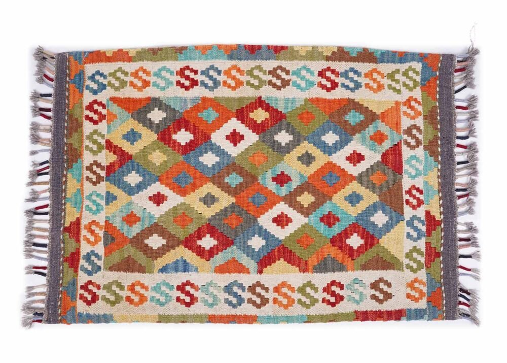 Pack of 4 Authentic Kilim Cushions and Pillows - Handwoven
