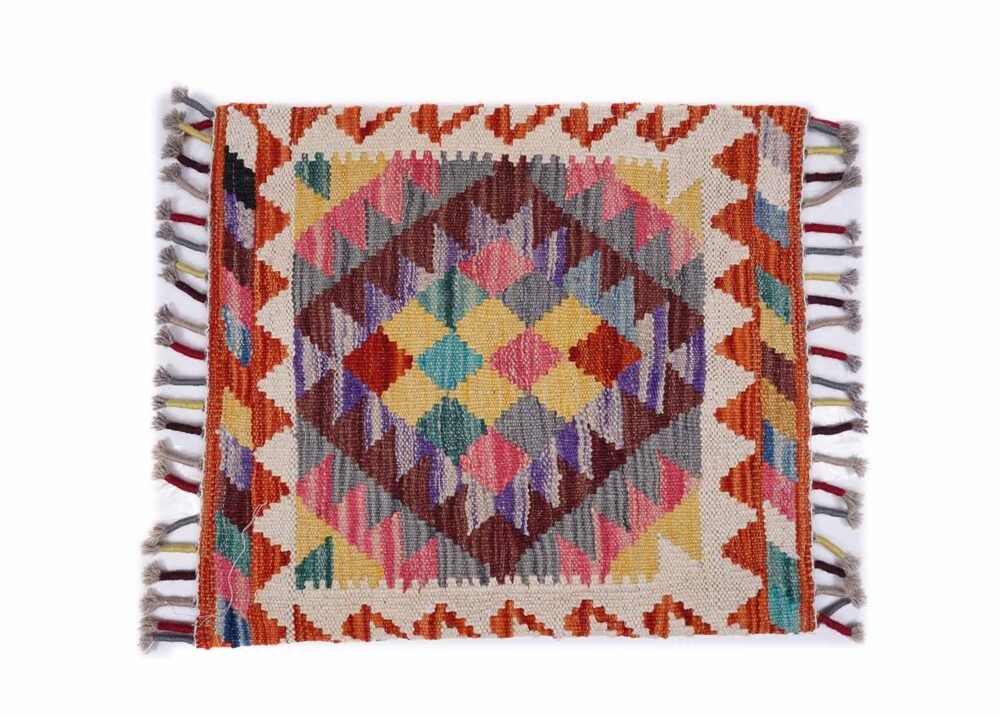 Pack of 4 Authentic Kilim Cushions and Pillows - Handwoven
