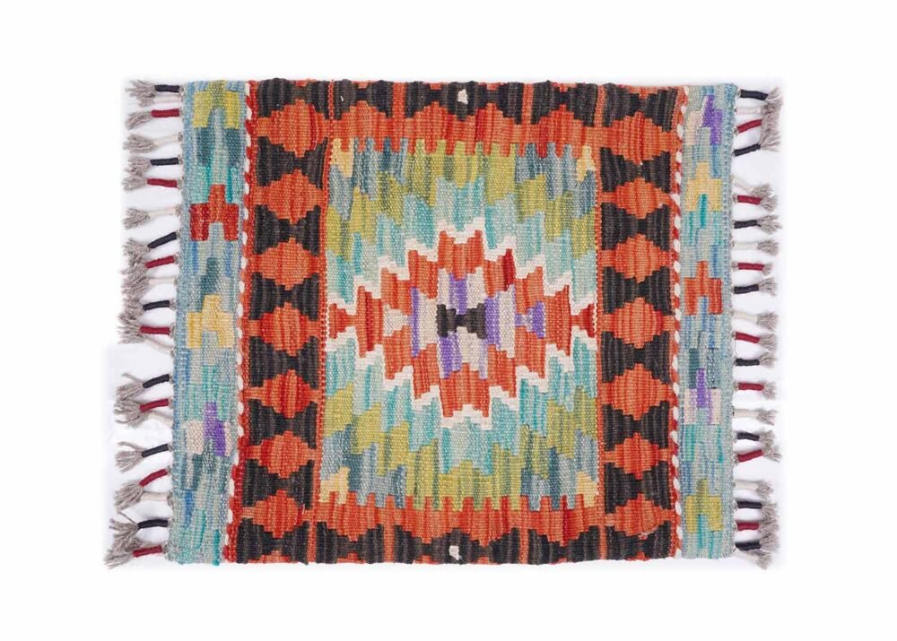 Pack of 4 Authentic Kilim Cushions and Pillows - Handwoven