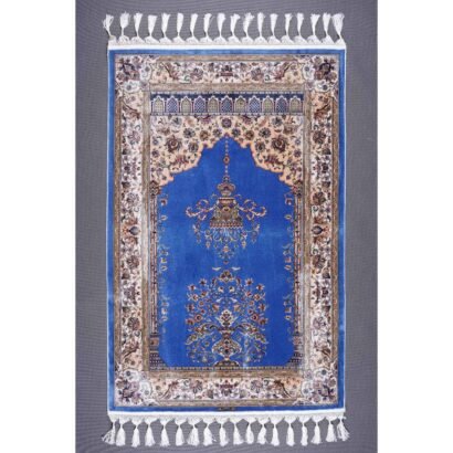 Sajada Turkish Prayer Rug for Sale 3.9x2.6 ft Bamboo Silk - Rugs 1
