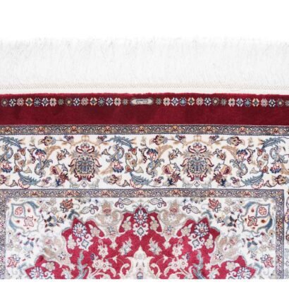 Small Area Rug for Living Room 4.9x2.9 ft Medallion Bamboo Silk - Rugs 1