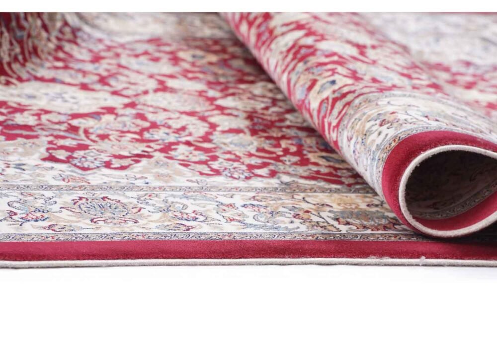 Small Area Rug for Living Room 4.9x2.9 ft Medallion Bamboo Silk - Rugs 1