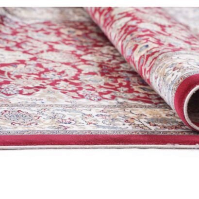 Small Area Rug for Living Room 4.9x2.9 ft Medallion Bamboo Silk - Rugs 1