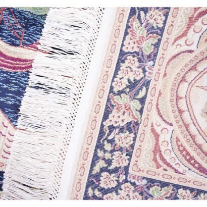 Area Rug Small Bedroom Brown Silk Portrait 1.6x2.2 ft - Rugs 1