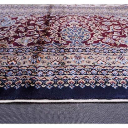 Area Rug for Under Dining Room Table 11x8 ft Medallion Bamboo Silk - Rugs 1