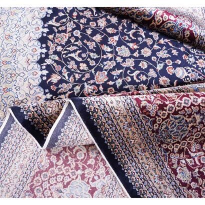 Area Rug for Under Dining Room Table 11x8 ft Medallion Bamboo Silk - Rugs 1