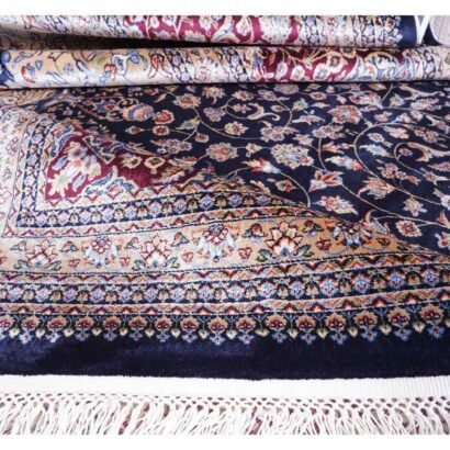 Area Rug for Under Dining Room Table 11x8 ft Medallion Bamboo Silk - Rugs 1