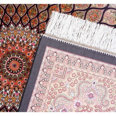 Area Rugs for Dining Room Silk Medallion 3.9x5.9 ft - Rugs 1