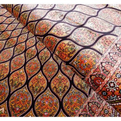 Area Rugs for Dining Room Silk Medallion 3.9x5.9 ft - Rugs 1