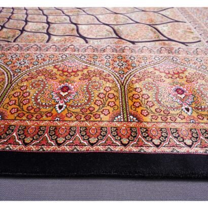 Area Rugs for Dining Room Silk Medallion 3.9x5.9 ft - Rugs 1
