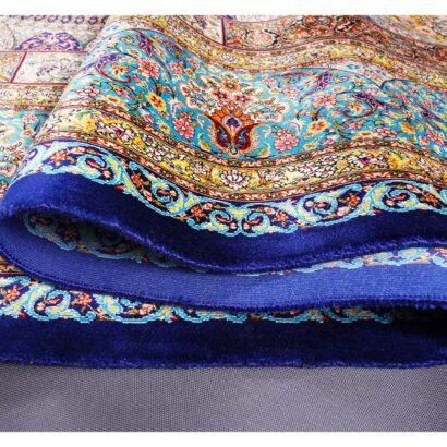 Area Rugs for Dining Room Silk Medallion 4.9x7.3 ft - Rugs 1