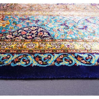 Area Rugs for Dining Room Silk Medallion 4.9x7.3 ft - Rugs 1