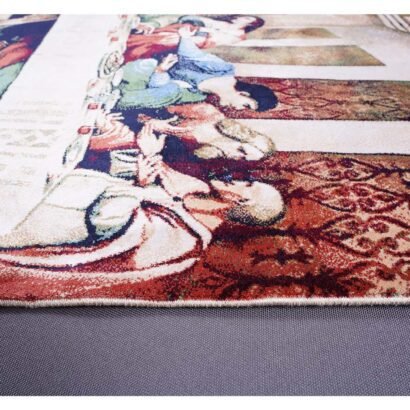 Bamboo Silk Rug Small Oriental Portrait 1.6x2.9 ft - Rugs 1