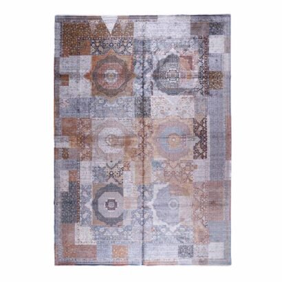 Extra Large Brown Rug 7.8x11.1 ft Modern Memluk - Rugs 1