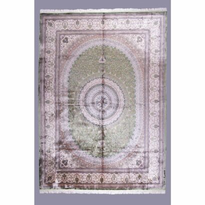 Extra Large Rug for Lounge 11x8 ft Silk Medallion - Rugs 1