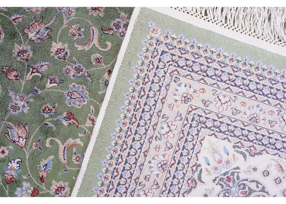 Extra Large Rug for Lounge 11x8 ft Silk Medallion - Rugs 1