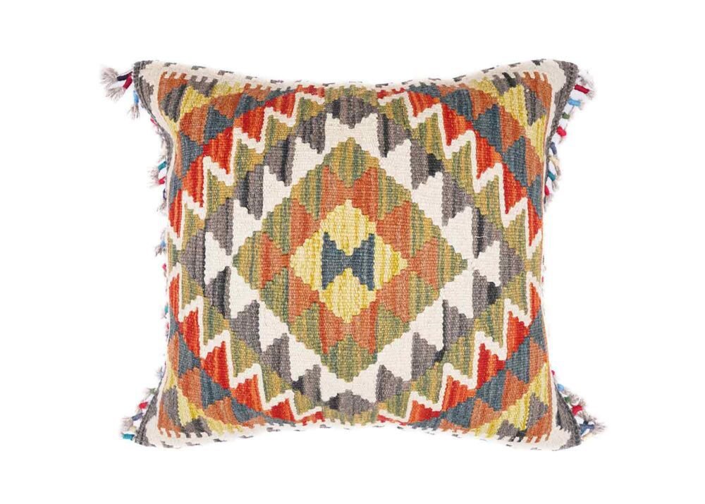 Garden Floor Cushions 5Pcs Set - Authentic Handwoven Kilim Pillow