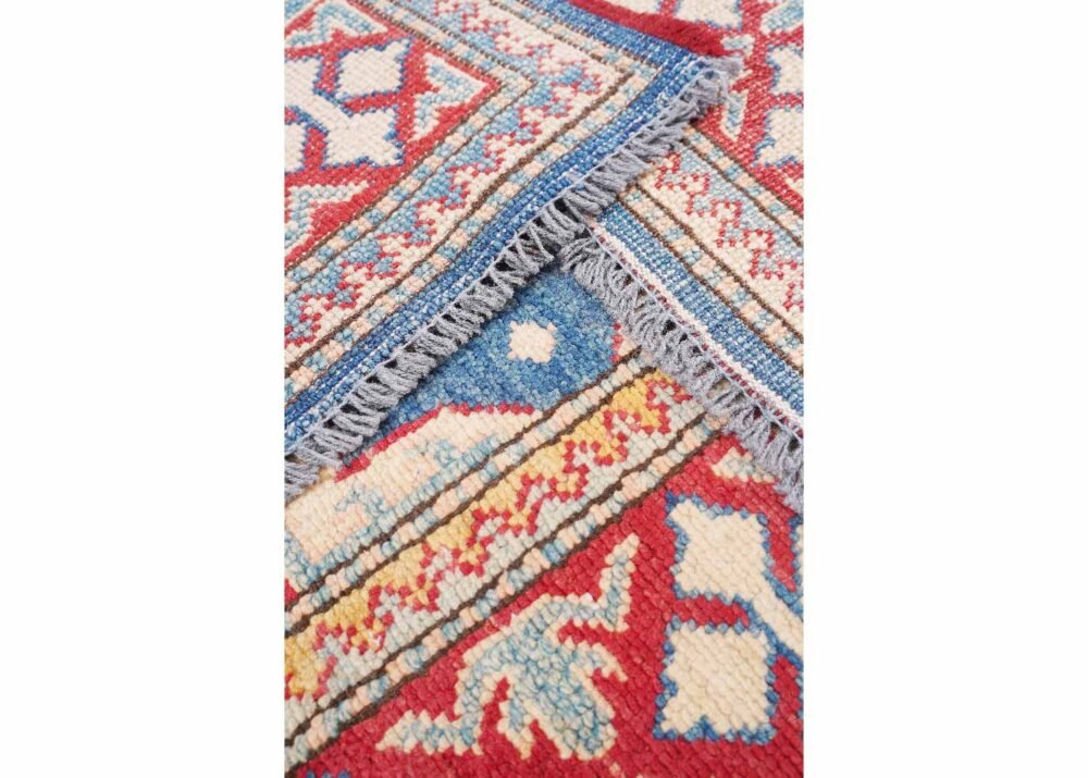 Hand-Knotted Sirvan Traditional Outdoor Rug Beige-Blue 5.4x3.7 ft
