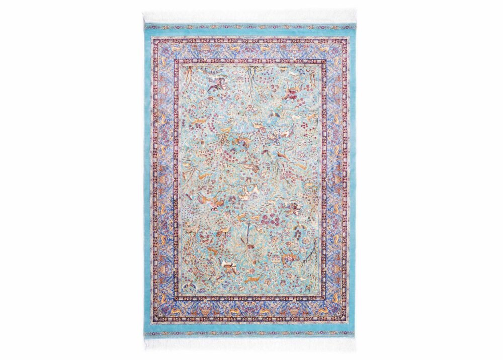 contemporary rug layout for interior styling