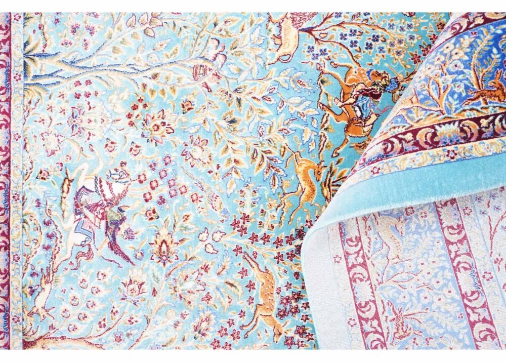 contemporary rug layout for interior styling