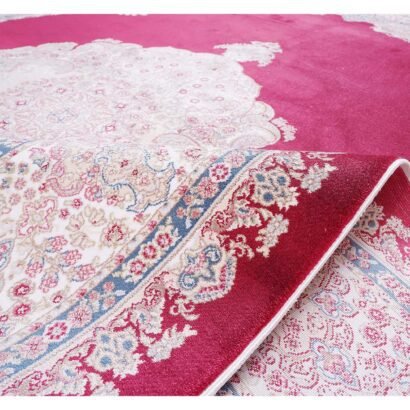 High-end Oriental Area Rug 5.2x7.5 ft Silk Medallion - Rugs 1