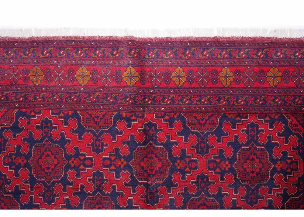 High-end Red Wool Carpet 9.4x6.5 ft Traditional Bilicik Rug