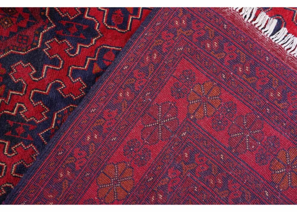High-end Red Wool Carpet 9.4x6.5 ft Traditional Bilicik Rug