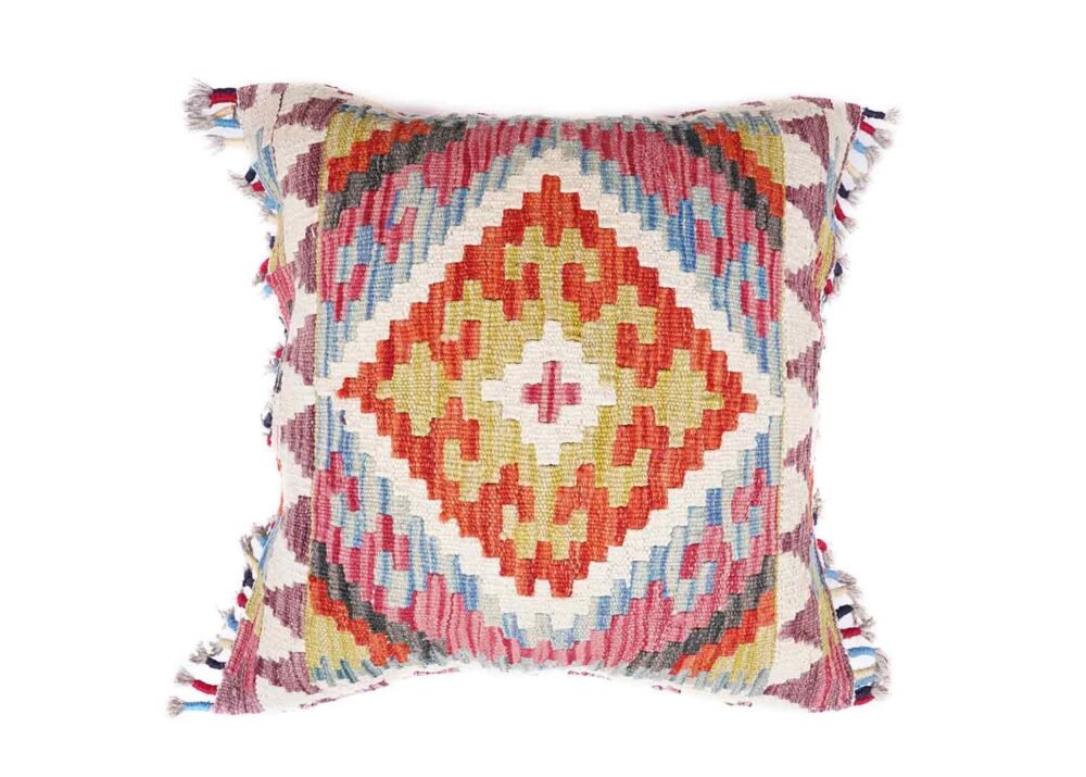 Jazzy 3 Piece Pillow Set - Handwoven Kilim Scandinavian Cushion