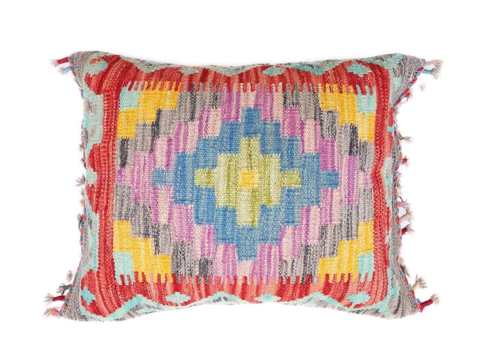 Jazzy 3 Piece Pillow Set - Handwoven Kilim Scandinavian Cushion