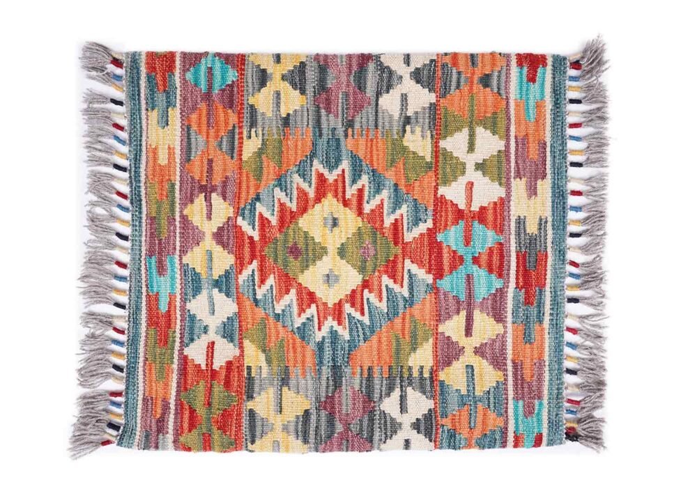 Jazzy 3 Piece Pillow Set - Handwoven Kilim Scandinavian Cushion