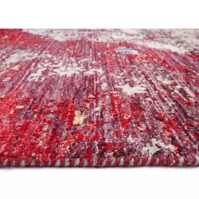 Modern Abstract Rug Red Blue 9.7x8.2 ft - Rugs 1