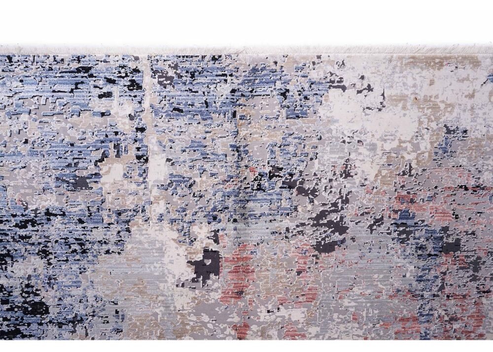 Modern Beige Abstract Area Rug 9.8x7.5 Extra Large - Rugs 1