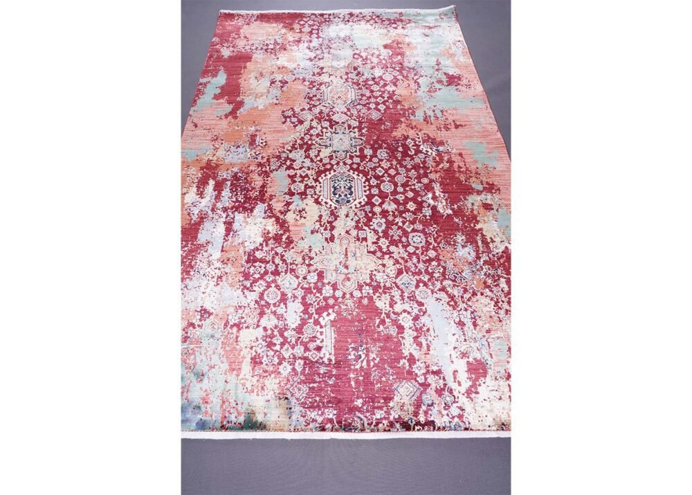 Modern Farmhouse Area Rugs 3.9x5.9 ft Cotton-Bamboo - Rugs 1