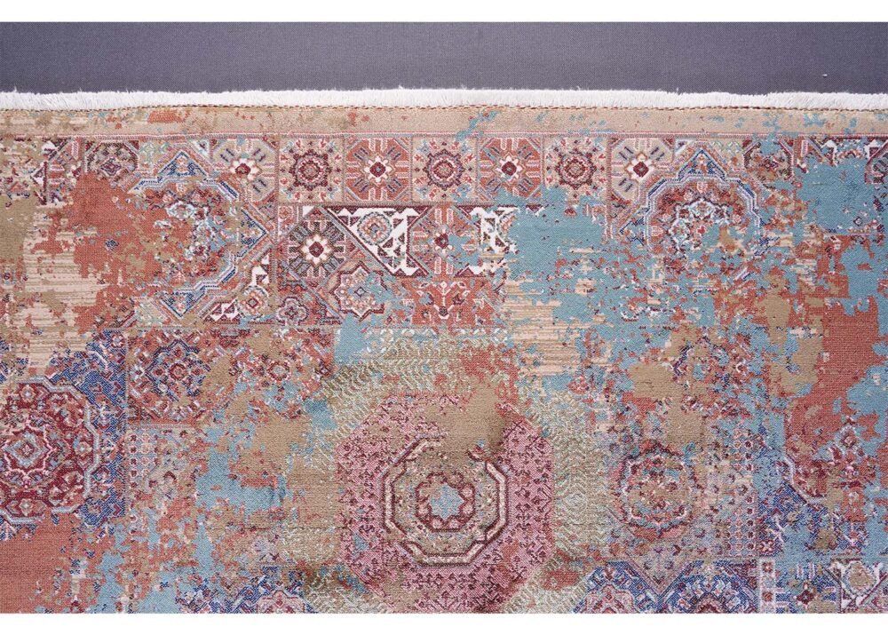 Modern Memluk Small Brown Rug 3.9x2.6 ft (2)