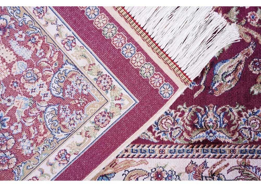New Area Rugs Machine Made Silk Medallion 3.9x5.9 ft - Rugs 1