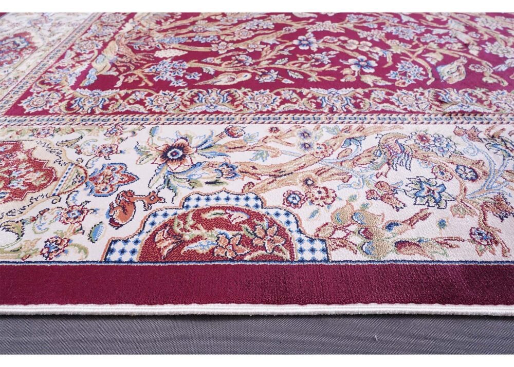 New Area Rugs Machine Made Silk Medallion 3.9x5.9 ft - Rugs 1