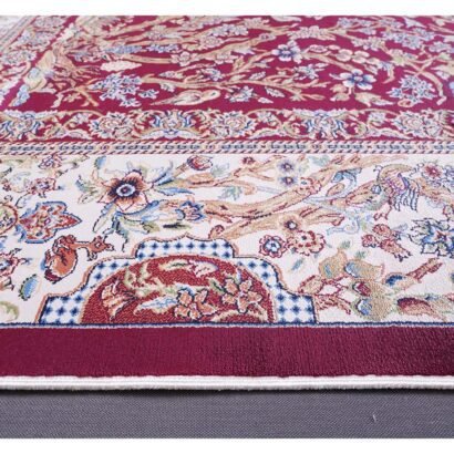 New Area Rugs Machine Made Silk Medallion 3.9x5.9 ft - Rugs 1