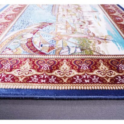 Oriental Area Rug Small Room Silk Portrait 2.9x1.3 ft - Rugs 1