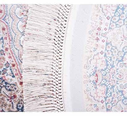 Oriental Round Grey Rug Silk Medallion 3.2x3.2 ft - Rugs 1