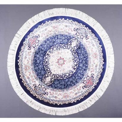 Oriental Round Rugs for Sale 3.2x3.2 ft Silk Medallion - Rugs 1