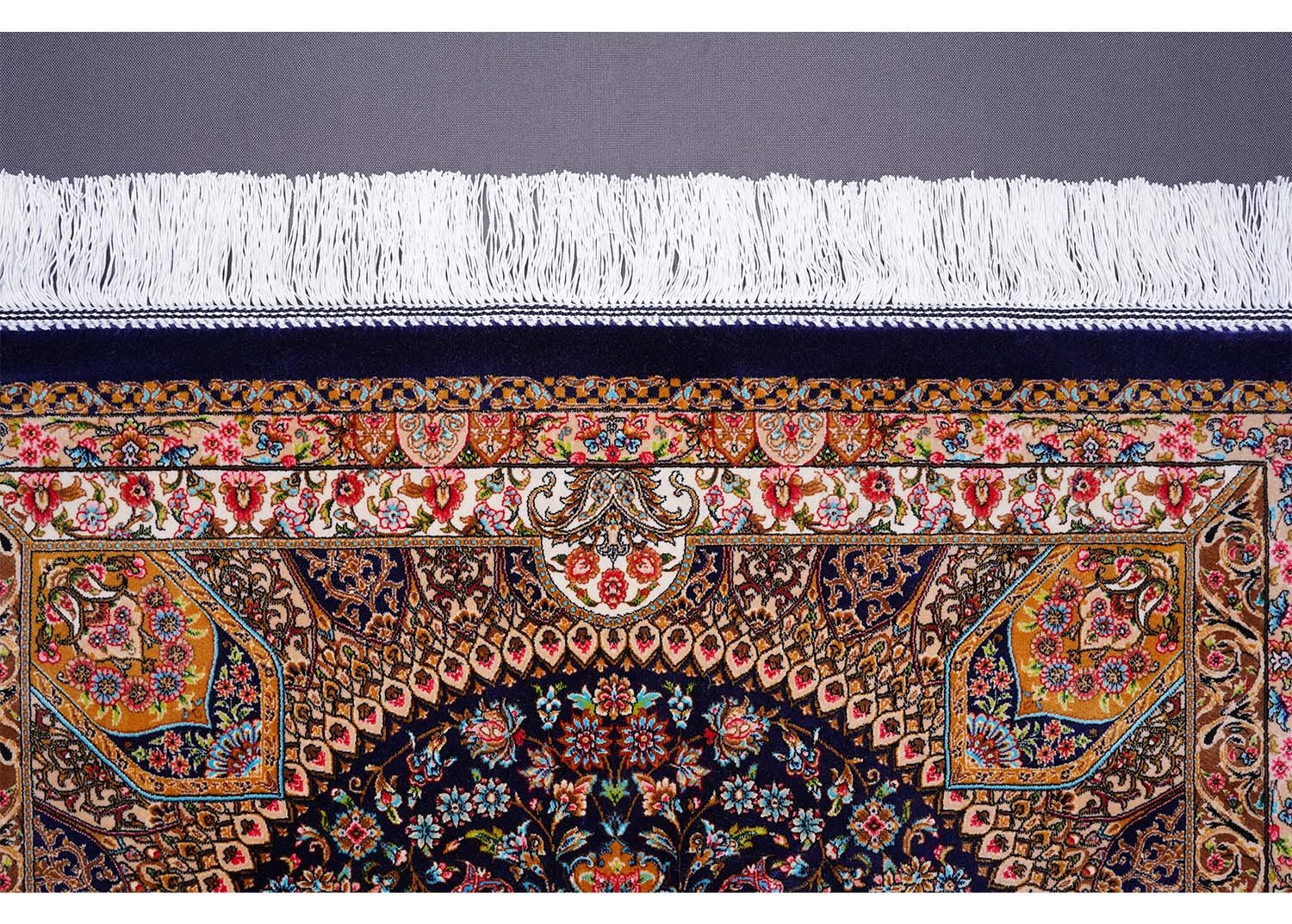 Oriental Small Throw Rugs Washable 2.6x3.9 Medallion Silk - Rugs 1