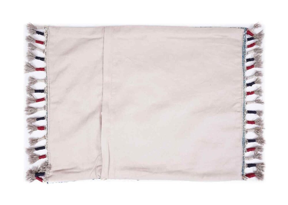 Outdoor Floor Cushions - 3 Pcs Handwoven Kilim Pillow Set