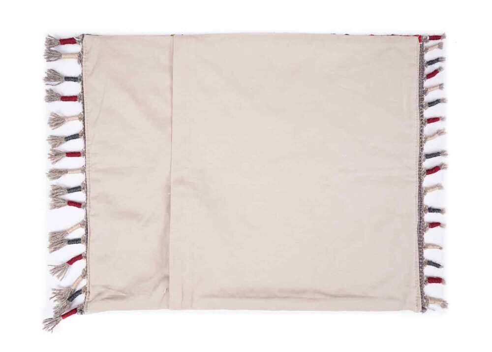 Outdoor Floor Cushions - 3 Pcs Handwoven Kilim Pillow Set