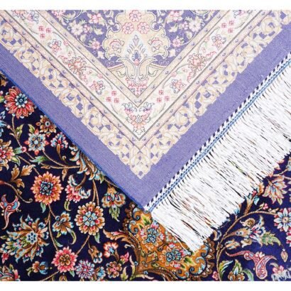 Rug for Under Dining Table Silk Medallion 4.9x7.3 ft - Rugs 1
