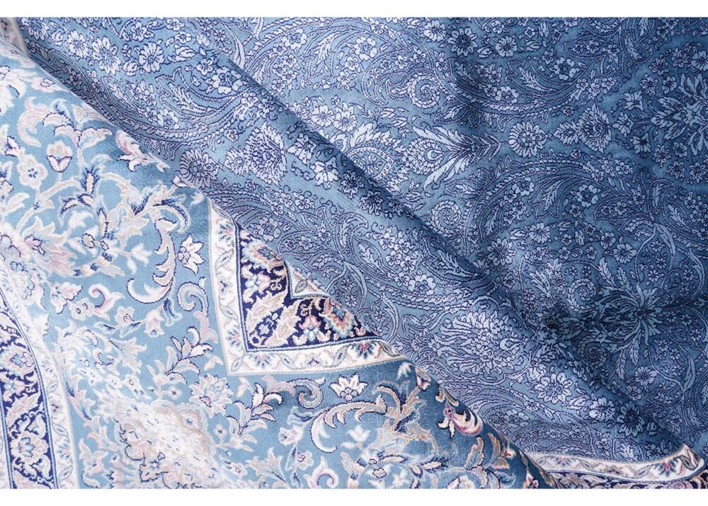 Silk Turkish Rugs Washable Medallion 6.5x9.5 ft - Rugs 1
