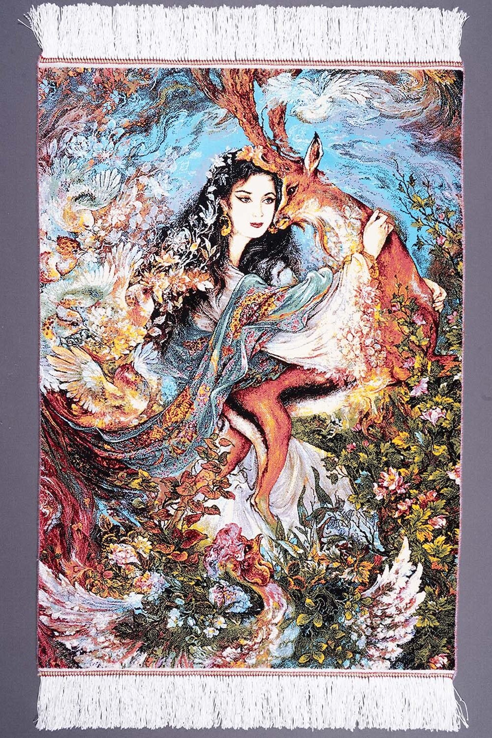 Small Area Rugs for Living Room 2.2x3.2 ft Silk Portrait - Rugs 1