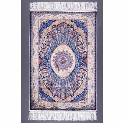 Small Indoor Rug for Front Door Silk Medallion 2.6x3.9 ft - Rugs 1