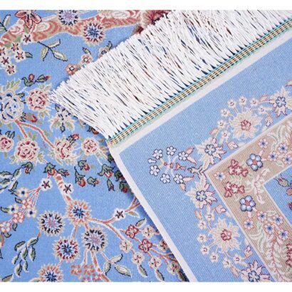 Small Patio Rug 2.6x3.9 ft Bamboo-Silk Medallion - Rugs 1